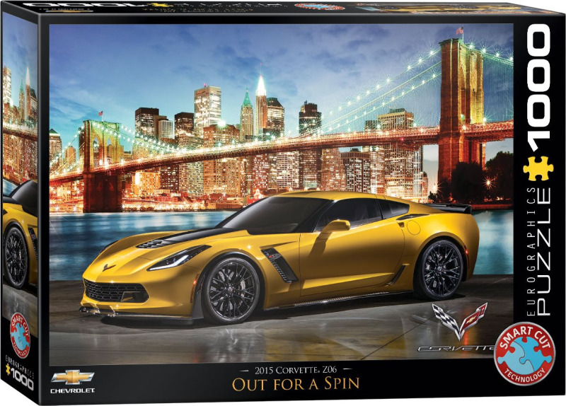 EUROGRAPHICS Puzzle Chevrolet Corvette Z06 1000 dílků