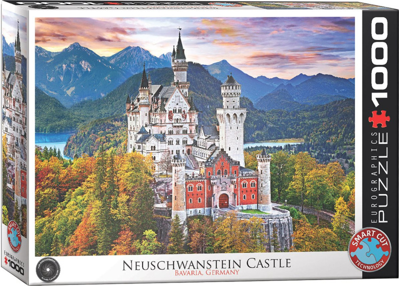 EUROGRAPHICS Puzzle Zámek Neuschwanstein 1000 dílků