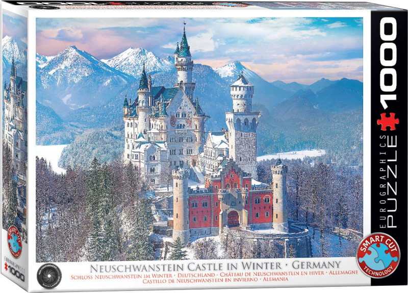 EUROGRAPHICS Puzzle Zámek Neuschwanstein 1000 dílků