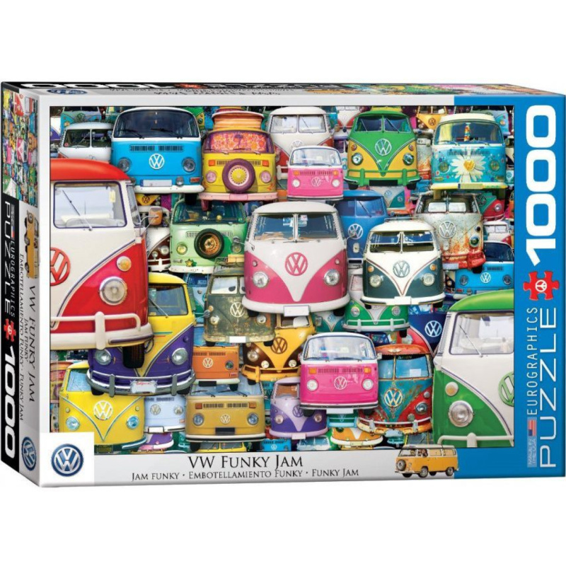 Eurographics 5423 puzzle vw funky jam, 1000 dílků