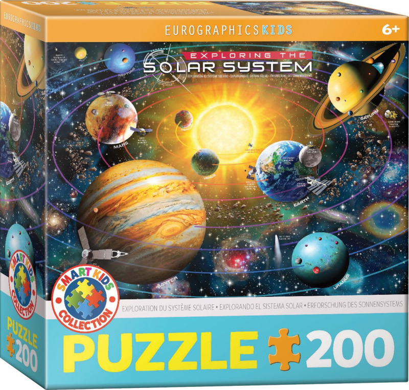 EUROGRAPHICS Puzzle Prozkoumej sluneční soustavu 200 dílků