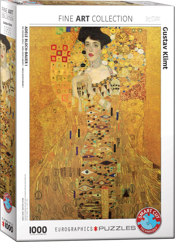 EUROGRAPHICS Puzzle Portrét Adele Bloch-Bauer I 1000 dílků