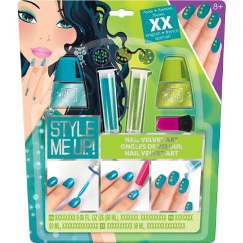 Perfektní nehty sametové zelené