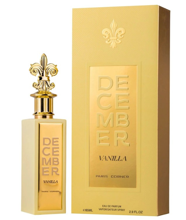 Paris Corner December Vanilla parfémovaná voda unisex 85 ml