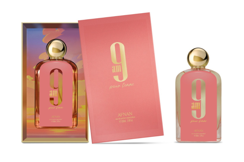 Afnan 9 AM Pour Femme parfémovaná voda pro ženy 100 ml