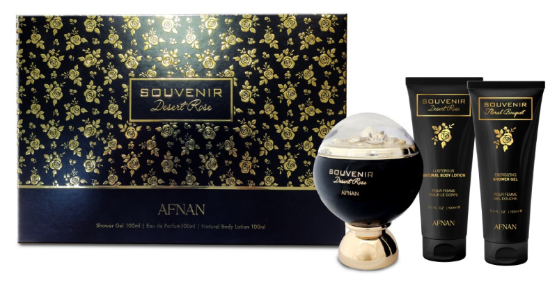 Afnan Souvenir Desert Rose dárková sada pro ženy