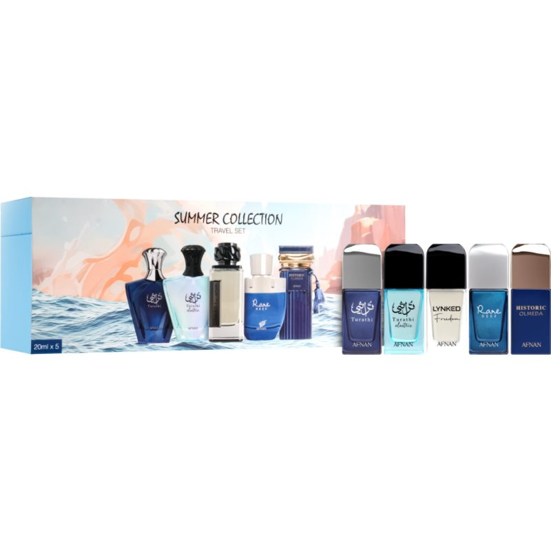 Afnan Summer Collection Travel Set dárková sada pro muže