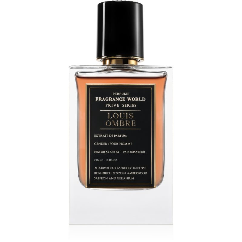 Fragrance World Prive Series Louis Ombre parfémovaná voda pro muže 80 ml