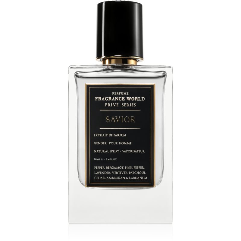 Fragrance World Prive Series Savior parfémovaná voda pro muže 80 ml