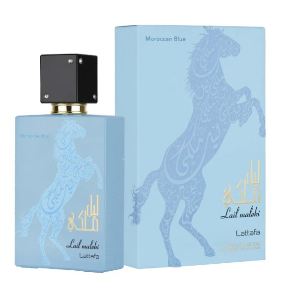 Lattafa Lail Maleki Moroccan Blue parfémovaná voda unisex 100 ml