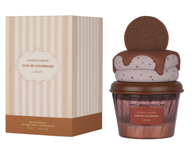 Lattafa Give Me Gourmand Cookie Crave parfémovaná voda unisex 75 ml