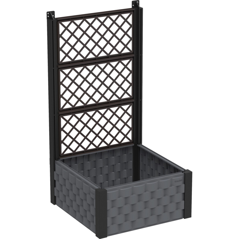Duramax Trelážový truhlík antracitový 55 cm x 55 cm