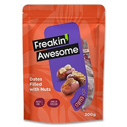 Datle plněné ořechy - mix druhů, 200 g
