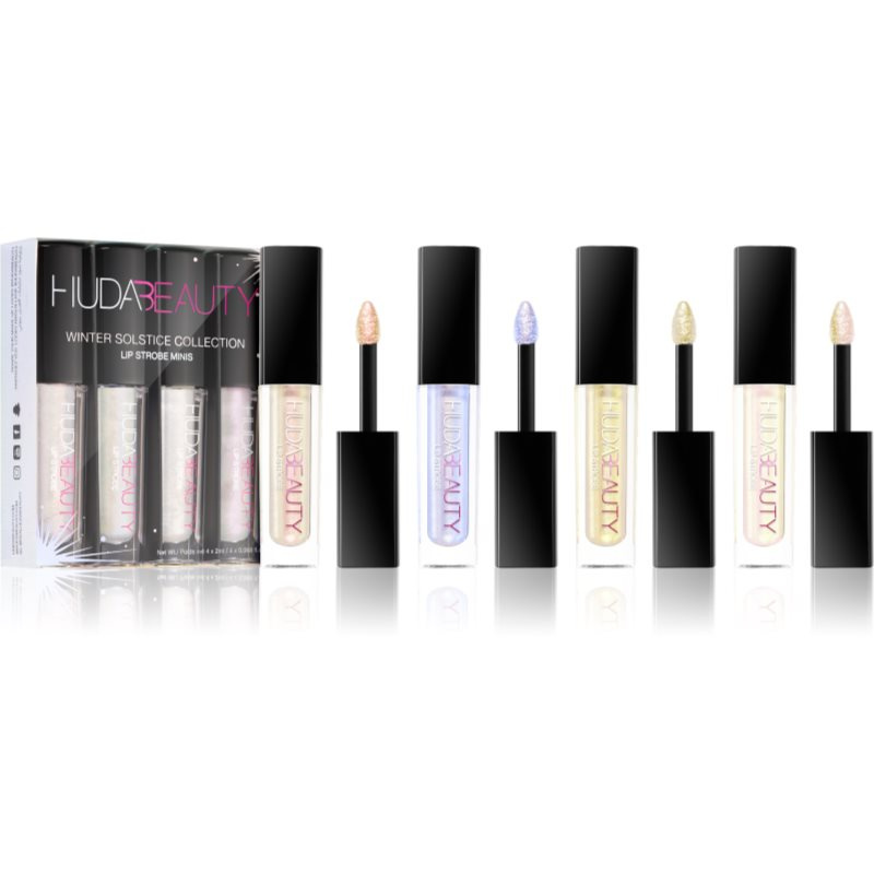 Huda Beauty Winter Solstice Mini Lip Strobe sada lesků na rty