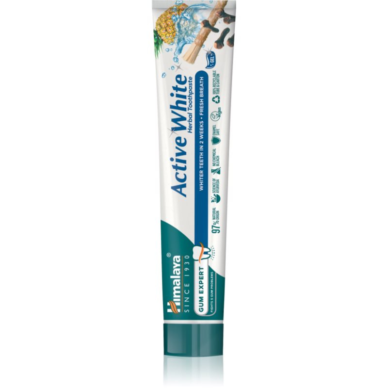 Himalaya Herbals Bylinná zubní pasta Active White Gel, 75 ml