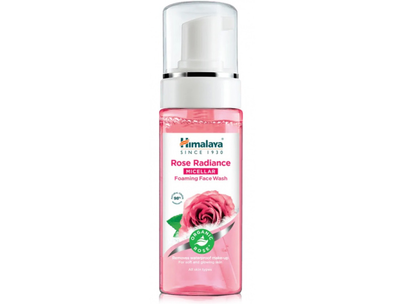 Himalaya Micelární pěna na obličej, Rose Radiance, 150 ml