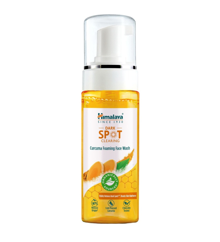 Himalaya Herbals Dark Spot Clearing čisticí pěna na obličej kurkuma 150 ml