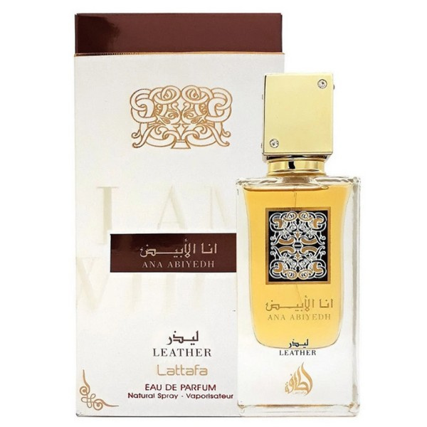 Lattafa Ana Abiyedh Leather parfémovaná voda pro muže 60 ml