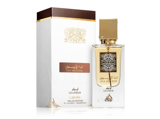 Lattafa Ana Abiyedh Leather parfémovaná voda pro muže 60 ml