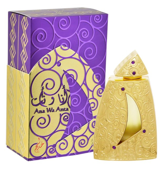 Khadlaj Ana Wa Anta parfémovaný olej unisex 20 ml