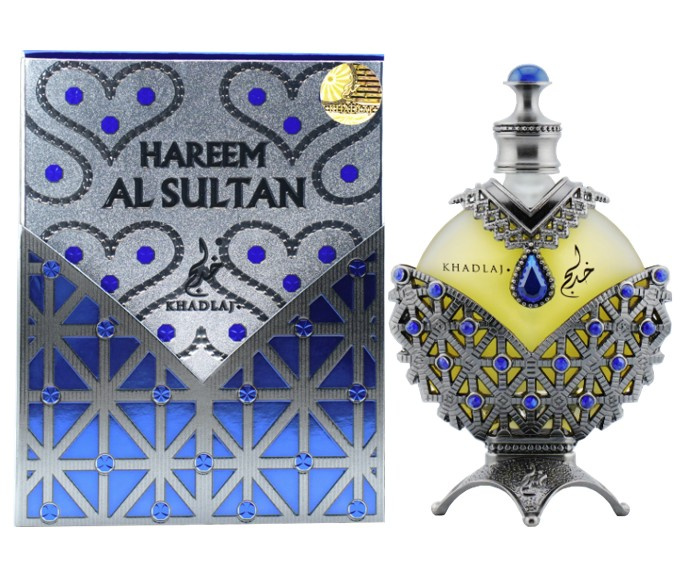 Khadlaj Hareem Al Sultan Blue parfémovaný olej unisex 35 ml