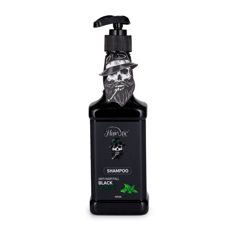 Hairotic Men Black & Mint šampon při vypadávání vlasů 500 ml