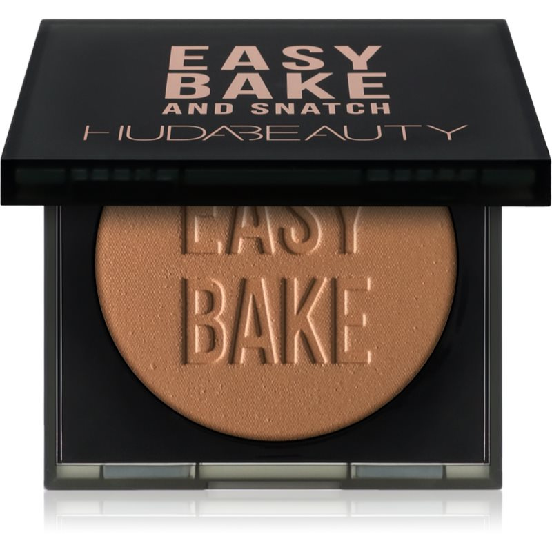 Huda Beauty Easy Bake and Snatch Brightening and Setting Powder fixační pudr pro okamžité rozjasnění odstín Cinnamon Bun 8.5 g