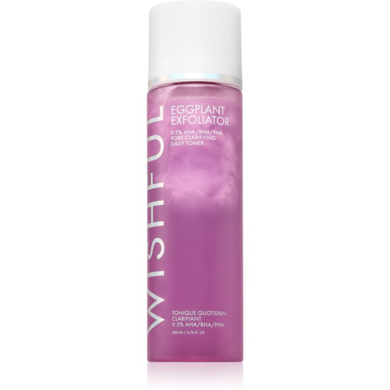 Huda Beauty Eggplant Exfoliator čisticí peeling 200 ml