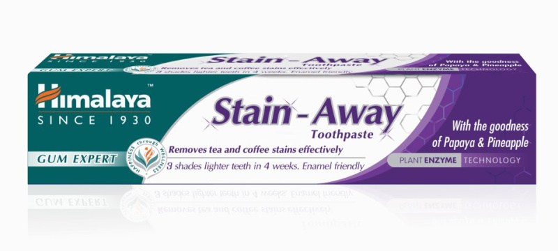 Himalaya Herbals Stain-away intenzivní bělicí zubní pasta 75 ml