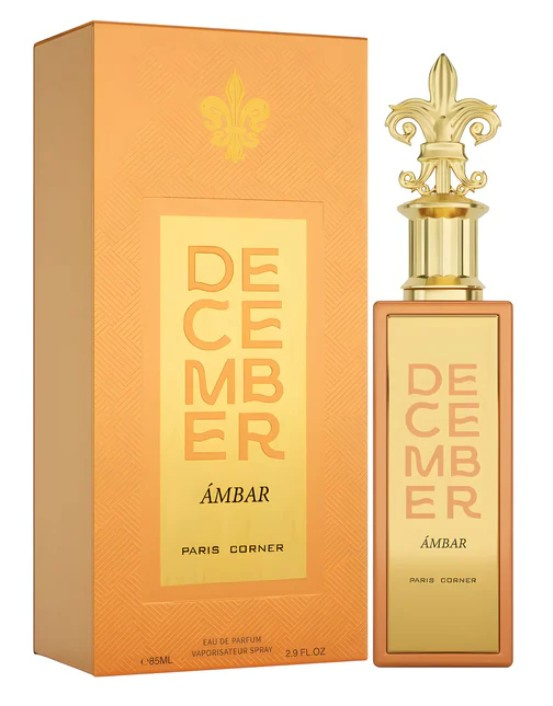 Paris Corner December Ambar parfémovaná voda unisex 85 ml