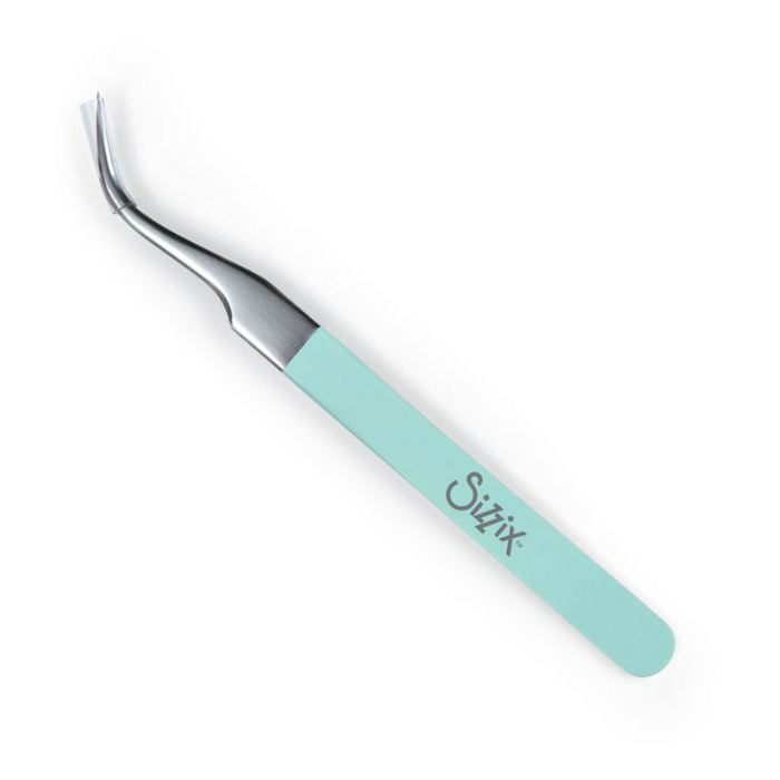 Pinzeta kovová špičatá mint (1ks)