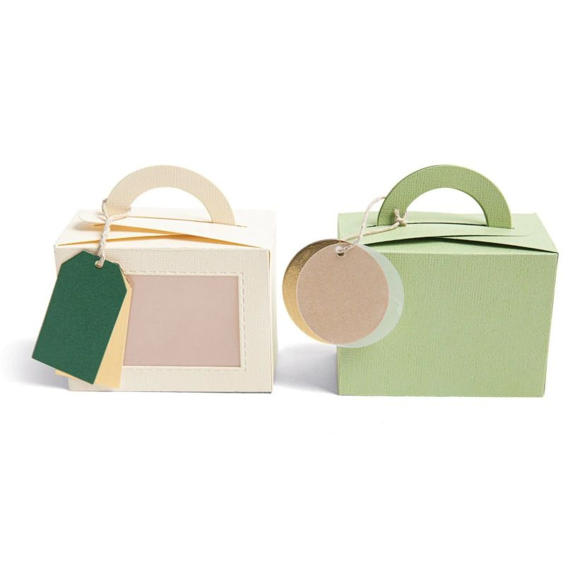 Dárková krabička - vyřezávací kovové šablony Thinlits Plus (5ks)