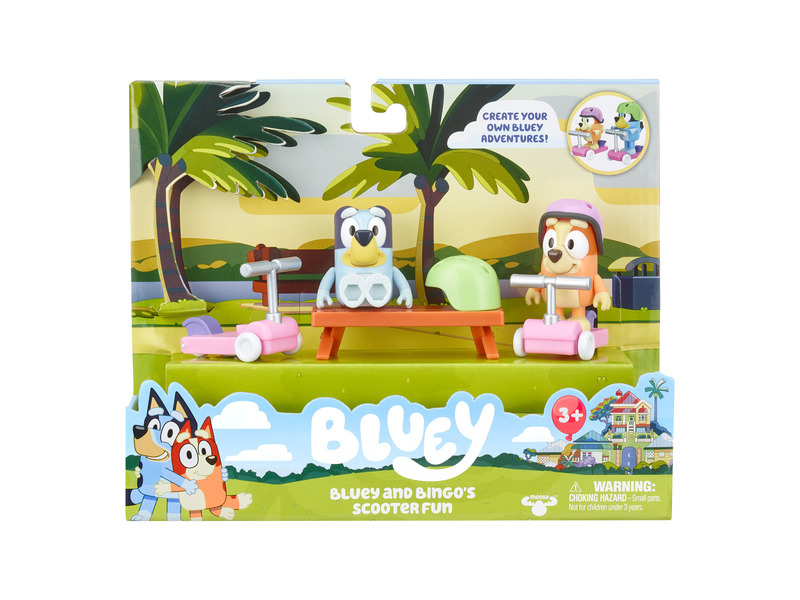 TM Toys Bluey sada Zábava na skůtru