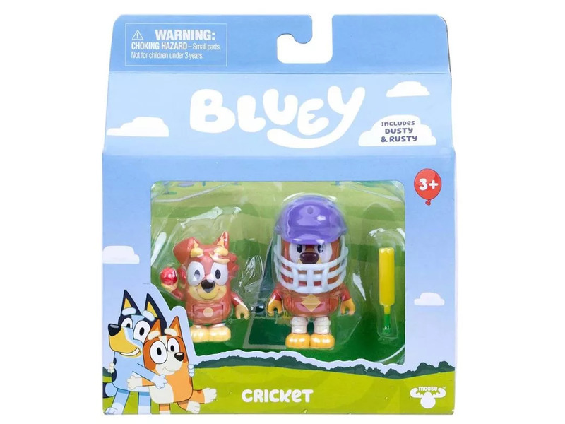Bluey Figurka Duální Balíček Cricket