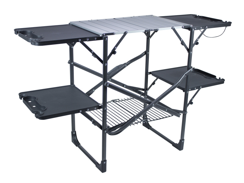 Venkovní kuchyně Slim-Fold Cook Station™ Black Chrome