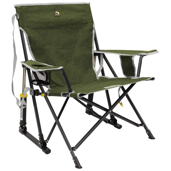 GCI Outdoor Houpací křeslo Kickback Rocker™ Barva: Olivově zelená