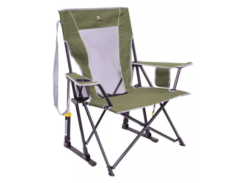 Skládací houpací křeslo Comfort Pro Rocker™ Loden Green
