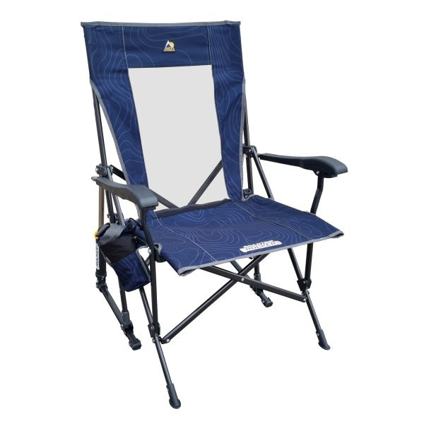 GCI Outdoor Houpací křeslo RoadTrip Rocker™ Barva: Tmavě modrá