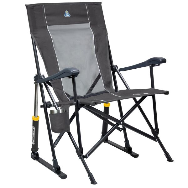 GCI Outdoor Houpací křeslo RoadTrip Rocker™ Barva: Antracit