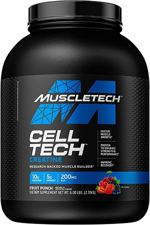 MuscleTech Celltech Creatine 2270 g - tropický citrusový punč
