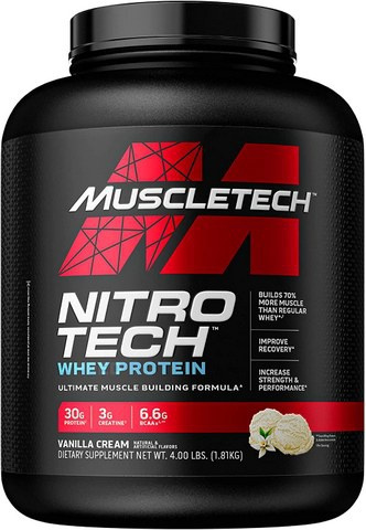 MuscleTech Nitro-Tech 1810 g - Vanilla