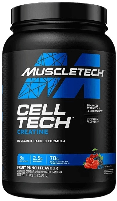 MuscleTech Celltech Creatine 1320 g - tropický citrusový punč