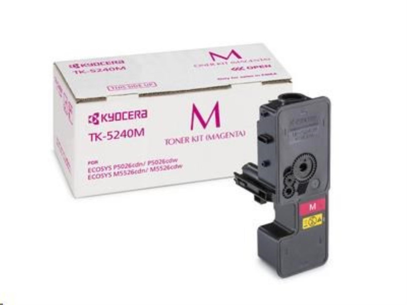 Toner Kyocera TK-5240M, purpurová