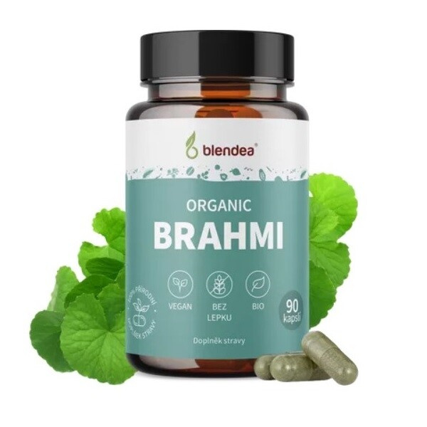 Blendea Brahmi BIO Organic, 100% rostlinné, 90 kapslí