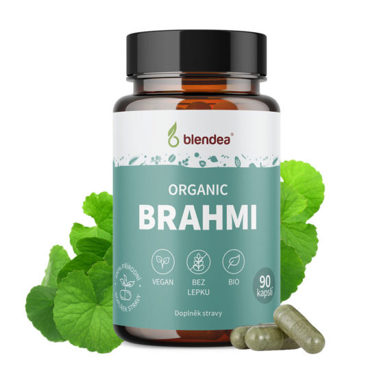 Blendea Brahmi BIO Organic, 100% rostlinné, 90 kapslí