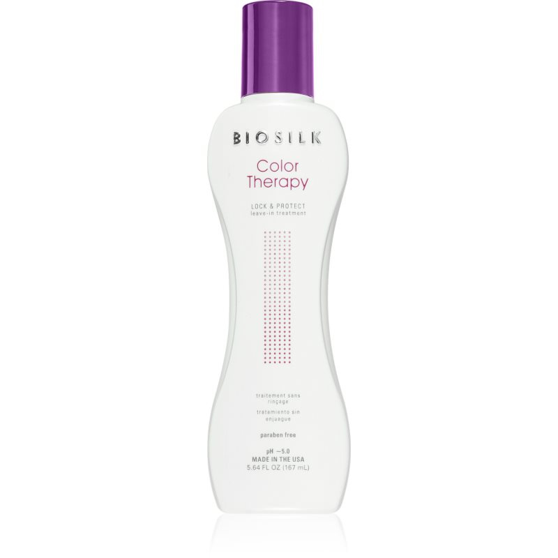 Biosilk Color Therapy Lock & Protect bezoplachová péče pro barvené vlasy 167 ml
