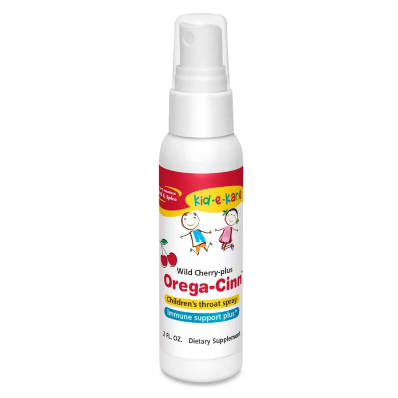 North American Herb and Spice NAHS Dětský sprej do krku s příchutí divoké třešně - Orega-Cinn 60ml
