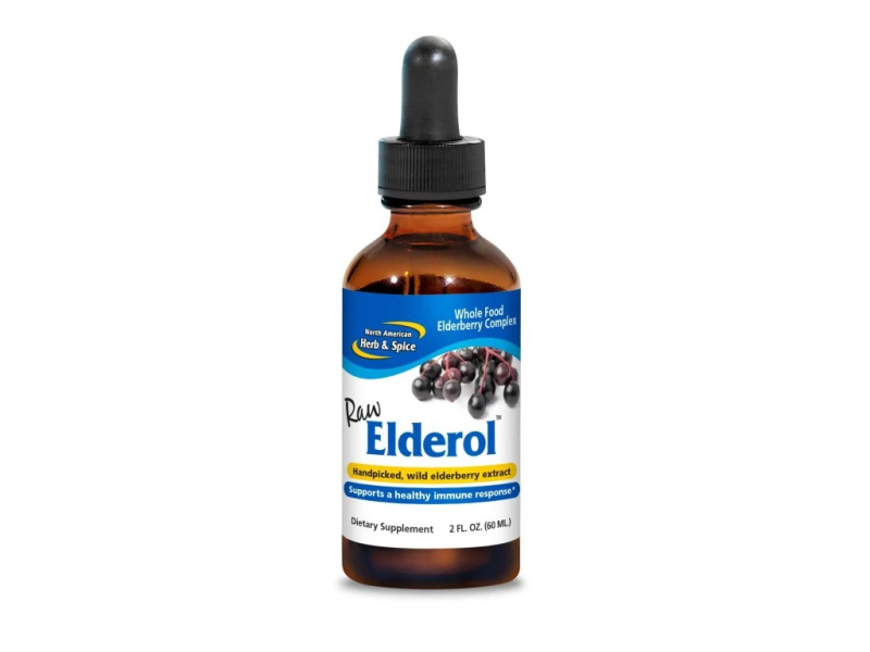 North American Herb and Spice NAHS Kapky z černého bezu - Elderol 60 ml