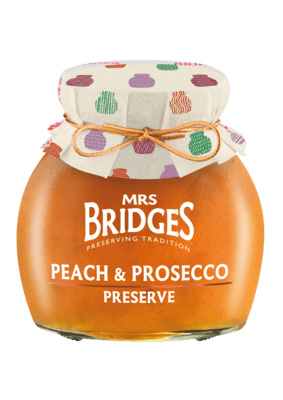 Mrs. Bridges Extra džem broskev s proseccem 340g