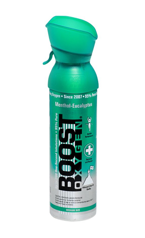 Inhalační kyslík Boost Oxygen Eucalyptus /Mentol (3l, 5l, 9l) Varianta: 5 l